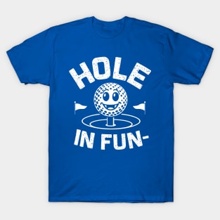 Hole in Fun Funny Golf T-Shirt